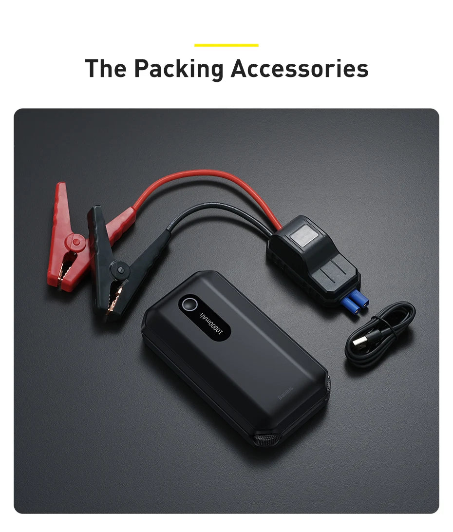 Emergency Car Jump Starter & Power Bank