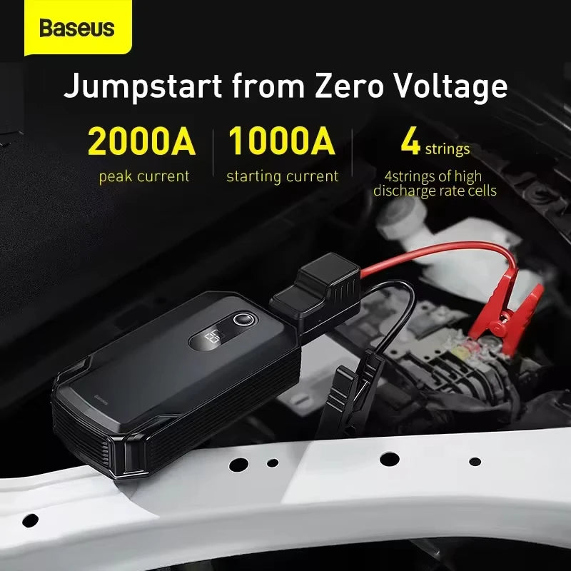 Emergency Car Jump Starter & Power Bank