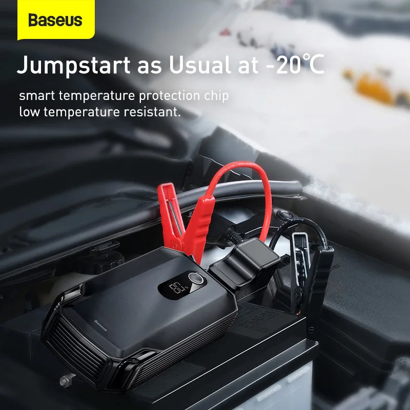 Emergency Car Jump Starter & Power Bank